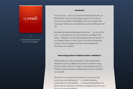 攝氏度 10個閱讀工具類網站設計欣賞 互聯網產品設計開發博客聯盟itfeed